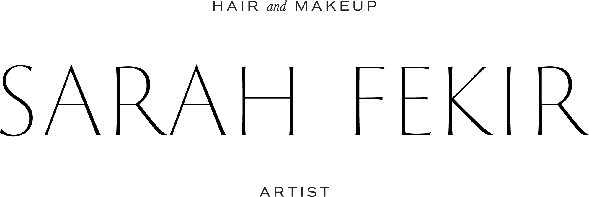 Logo Sarah Fekir Maquillage